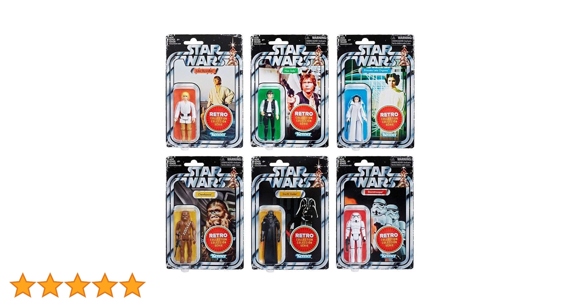 スターウォーズ レトロコレクション 6体 マルチパック Star Wa f8SZ スターウォーズ レトロコレクション 6体 マルチパック Star Wa